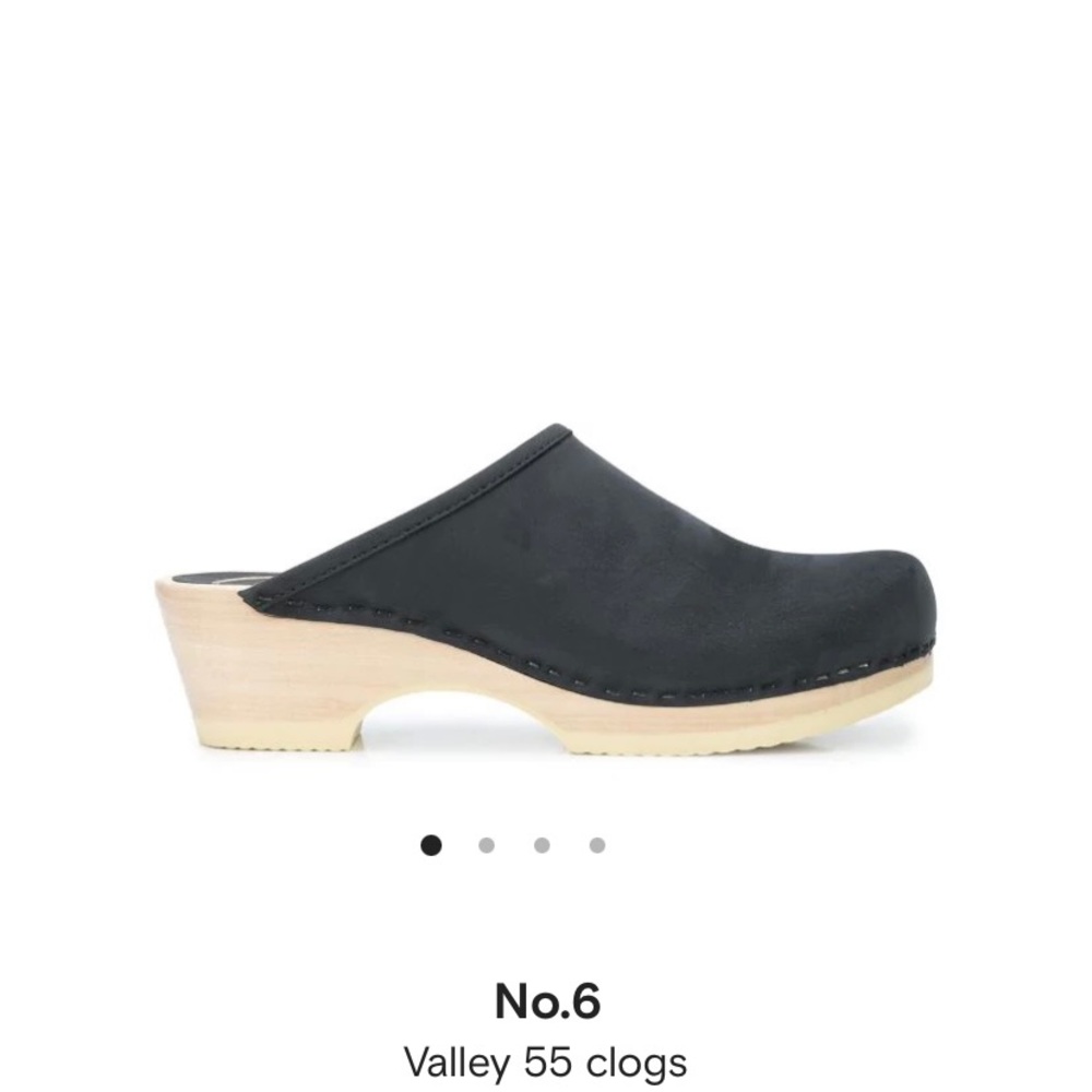 NWT! No.6 Valley Clog Low Base in Navy